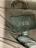 Zara 100% Polyester Solid Black Jacket Size S - photo 6