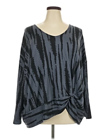 Terra & Sky Long Sleeve Blouse (view 1)