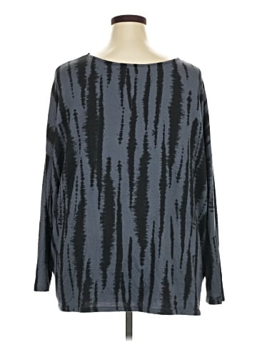 Terra & Sky Long Sleeve Blouse (view 2)