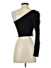 Shein Black Long Sleeve Top Size 2 - photo 2
