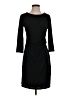Ann Taylor Solid Black Casual Dress Size S - photo 1