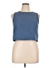 Lulumari 100% Polyester Blue Sleeveless Blouse Size XL - photo 1