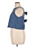 Lulumari 100% Polyester Blue Sleeveless Blouse Size XL - photo 5