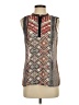db established 1962 Gray Sleeveless Blouse Size S - photo 1