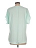 Xhilaration Green Short Sleeve Blouse Size L - photo 2