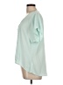 Xhilaration Green Short Sleeve Blouse Size L - photo 5