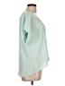 Xhilaration Green Short Sleeve Blouse Size L - photo 4