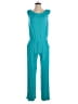 Trina Turk Solid Teal Jumpsuit Size S - photo 1