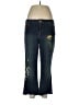 Marina Sport Floral Blue Jeans Size EU 40 / US 10 - photo 1