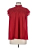 Zara Red Short Sleeve Blouse Size M - photo 1