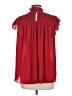 Zara Red Short Sleeve Blouse Size M - photo 2