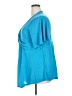 Rose Gal Teal Short Sleeve Blouse Size 2X - photo 5