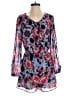 Leith 100% Polyester Floral Blue Romper Size S - photo 1