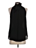 Veronica M. 100% Polyester Black Sleeveless Blouse Size S - photo 2
