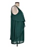 Unbranded 100% Polyester Solid Green Cocktail Dress Size L - photo 4