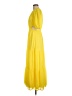 Aura 100% Polyester Yellow Casual Dress Size M - photo 5