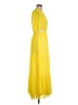 Aura 100% Polyester Yellow Casual Dress Size M - photo 4