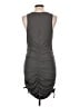 Unbranded Solid Gray Casual Dress Size L - photo 2