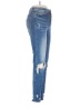 Flying Monkey Hearts Blue Jeans Size 26 waist - photo 4