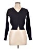 DAZY Black Purple Cardigan Size L - photo 1