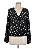 Vixbe Black Long Sleeve Blouse Size M - photo 1