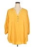 Torrid 100% Rayon Yellow Cardigan Size 4X Plus (4) - photo 1
