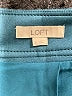 Ann Taylor LOFT Teal Casual Skirt Size 2 - photo 4