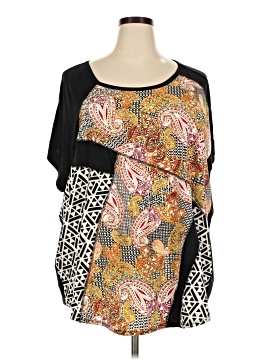 Lane Bryant 3/4 Sleeve T-Shirt (view 1)