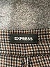 Express Houndstooth Gray Casual Pants Size M - photo 7