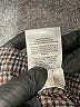 Express Houndstooth Gray Casual Pants Size M - photo 9