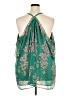 Torrid 100% Polyester Green Sleeveless Blouse Size 4X Plus (4) - photo 2