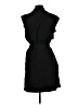 Calligraphie Solid Black Casual Dress Size L - photo 2