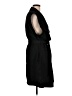 Calligraphie Solid Black Casual Dress Size L - photo 4