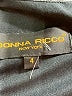 Donna Ricco 100% Polyester Black Cocktail Dress Size 4 - photo 7