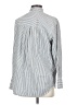 Everlane Stripes Silver Long Sleeve Button-Down Shirt Size 2 - photo 2