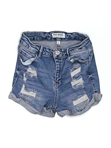 Wax Jean Denim Shorts (view 1)