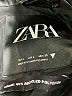 Zara 100% Polyester Solid Black Jacket Size L - photo 6