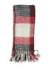 Woolrich 100% Acrylic Plaid Red Scarf One size - photo 2
