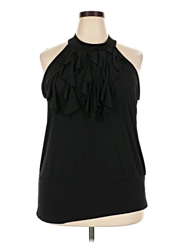 Dots Sleeveless Blouse (view 1)
