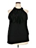 Dots Black Sleeveless Blouse Size 2X - photo 1