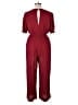 Boden 100% Viscose Solid Burgundy Jumpsuit Size 14 - photo 2