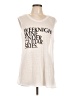 Chaser Ivory Sleeveless T-Shirt Size L - photo 1