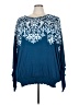 Avenue Blue Long Sleeve Blouse Size 26 - 28 Plus - photo 1