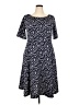 Unbranded 100% Polyester Blue Casual Dress Size 2X - photo 1