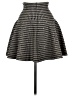 VERTIGO Houndstooth Black Formal Skirt Size M - photo 2