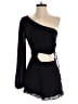 Lulus 100% Polyester Solid Black Romper Size S - photo 1