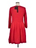 ASOS Solid Red Casual Dress Size 14 - photo 2