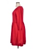 ASOS Solid Red Casual Dress Size 14 - photo 5