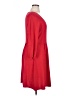 ASOS Solid Red Casual Dress Size 14 - photo 4