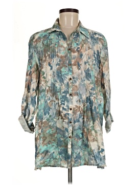 MULTIPLES 3/4 Sleeve Blouse (view 1)